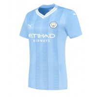 Manchester City Manuel Akanji #25 Fußballbekleidung Heimtrikot Damen 2024-25 Kurzarm